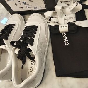 Chanel White Sneaker